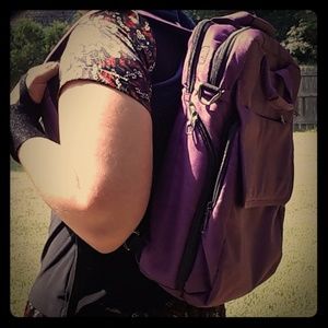 Convertible backpack/cross body lap top case